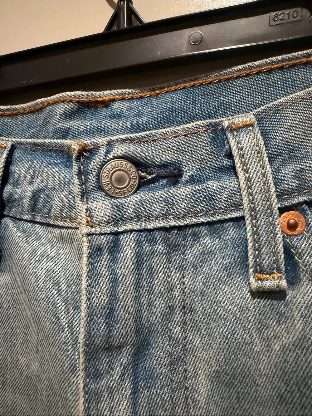 Levi's 🔥 Light Blue Distressed Denim Shorts